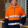 AIW Hi-Vis Two Tone Bluey Safety Jacket with 3M Tapes