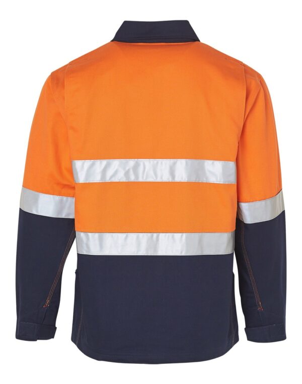 AIW Workwear Hi-Vis Cotton Jacket With 3M Tapes