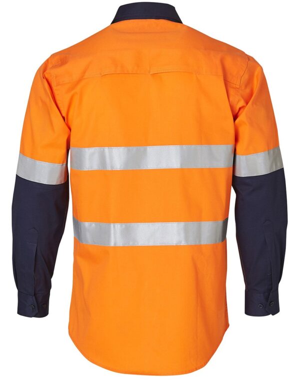 AIW Workwear Long Sleeve Cool Breeze Safety Shirt with 3M Tape