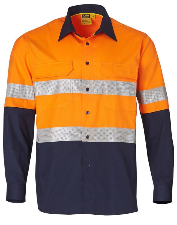 AIW Workwear Long Sleeve Safety Shirt