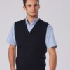AIW V Neck Wool / Acrylic Knit Vest
