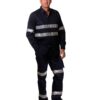 AIW Drill pant pockets on leg with 3M Tapes